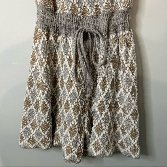 NWT Free People x Revolve Dream Diamonds Knitted Lounge Romper in Grey Combo - Picture 6 of 11